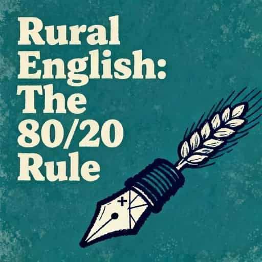 Buchcover von The 80/20 Rule for Rural English Education