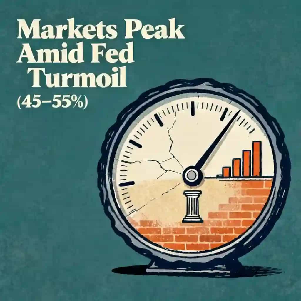 Market Highs Amid Fed Turmoil book cover