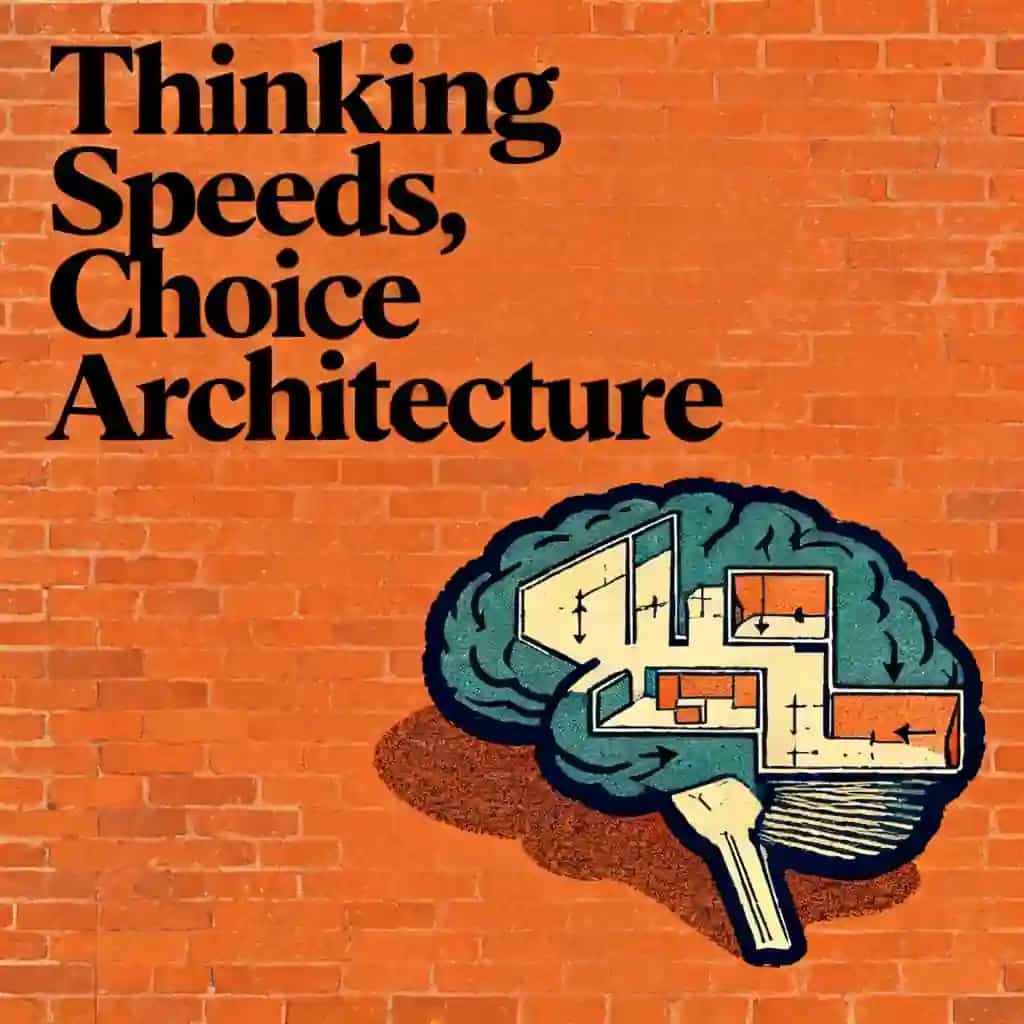 Buchcover von Thinking, Fast and Slow: The Architecture of Choice