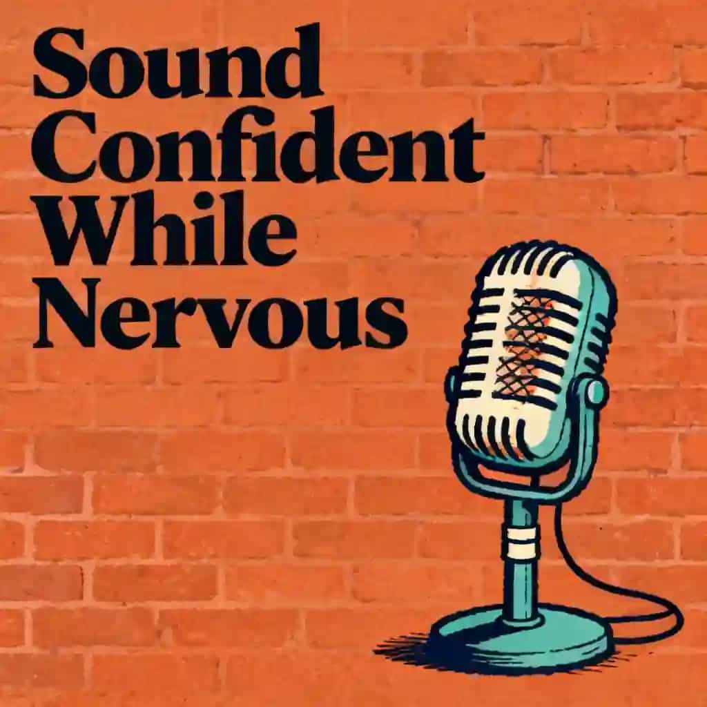 Capa do livro How to sound confident when you're nervous