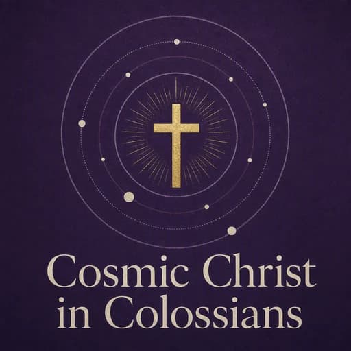 Colossians 1:1-14: The Cosmic Christ and the Colossian Heresy
