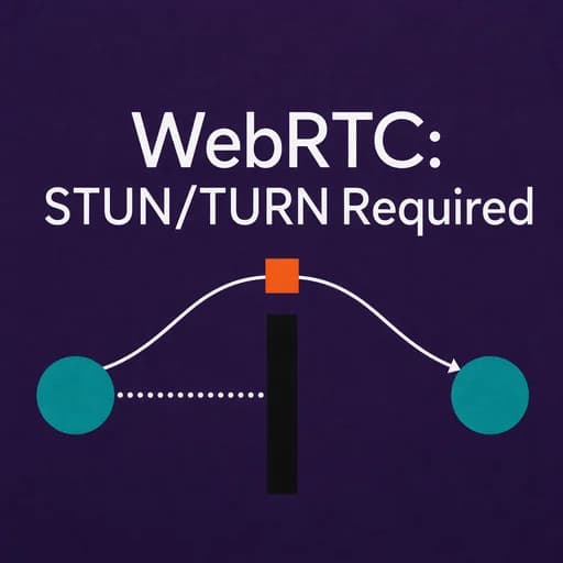 WebRTC and the STUN/TURN Mandate: Solving NAT and Firewall Issues