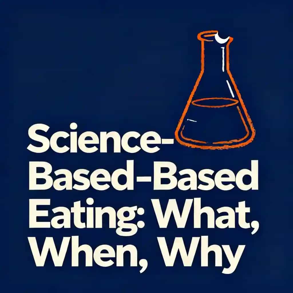 Science-Based Healthy Eating: What, When & Why 책 표지