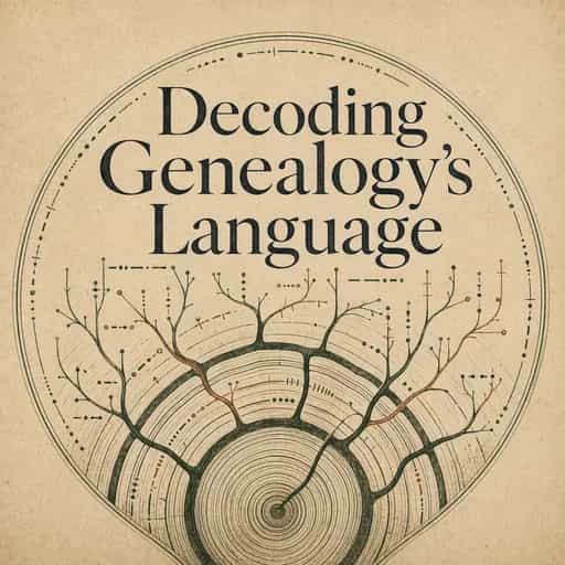 Copertina del libro The Hidden Language of Genealogy