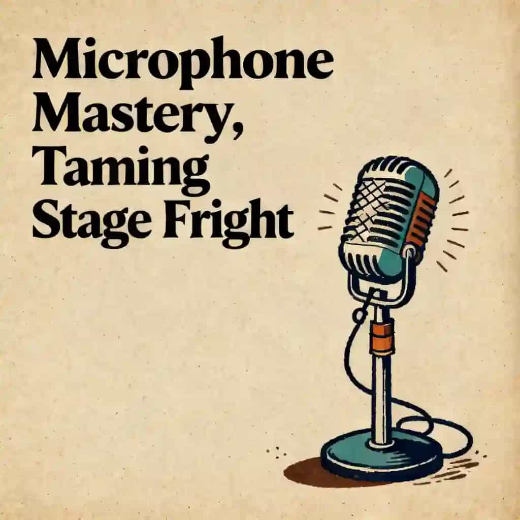 Public speaking skills and overcoming stage fright 책 표지