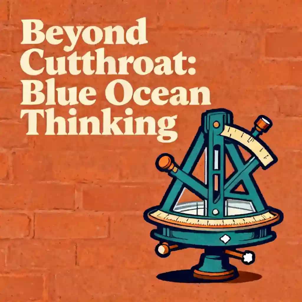Couverture du livre Blue Ocean Strategy: Beyond Cutthroat Competition