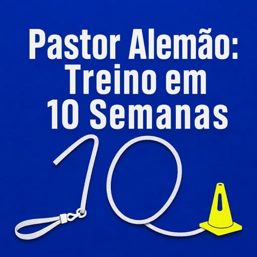 Pastor Alemão: Guia de Treino e Socialização para as 10 Semanas