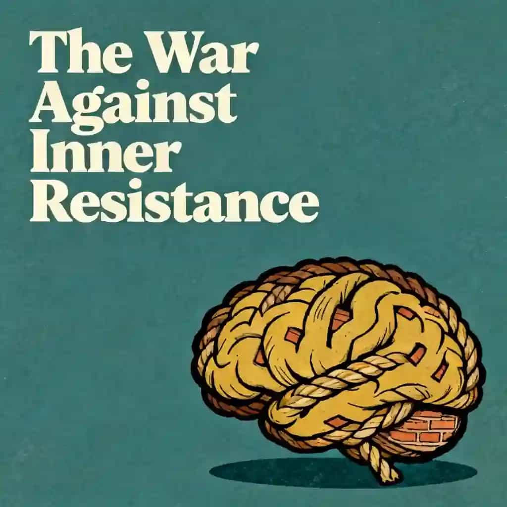 The Battle Against Your Inner Resistance の書籍表紙