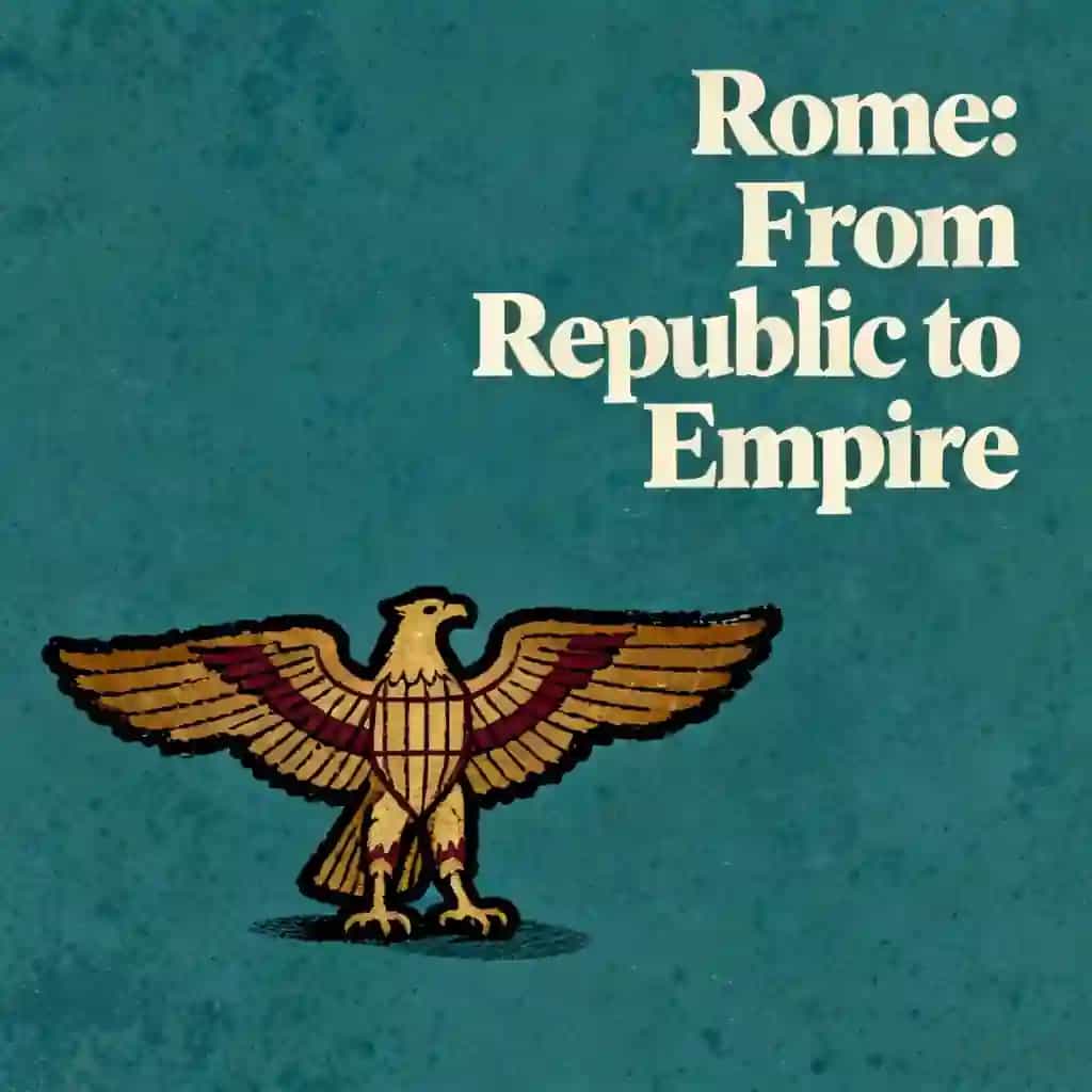Rome: Republic to Empire book cover