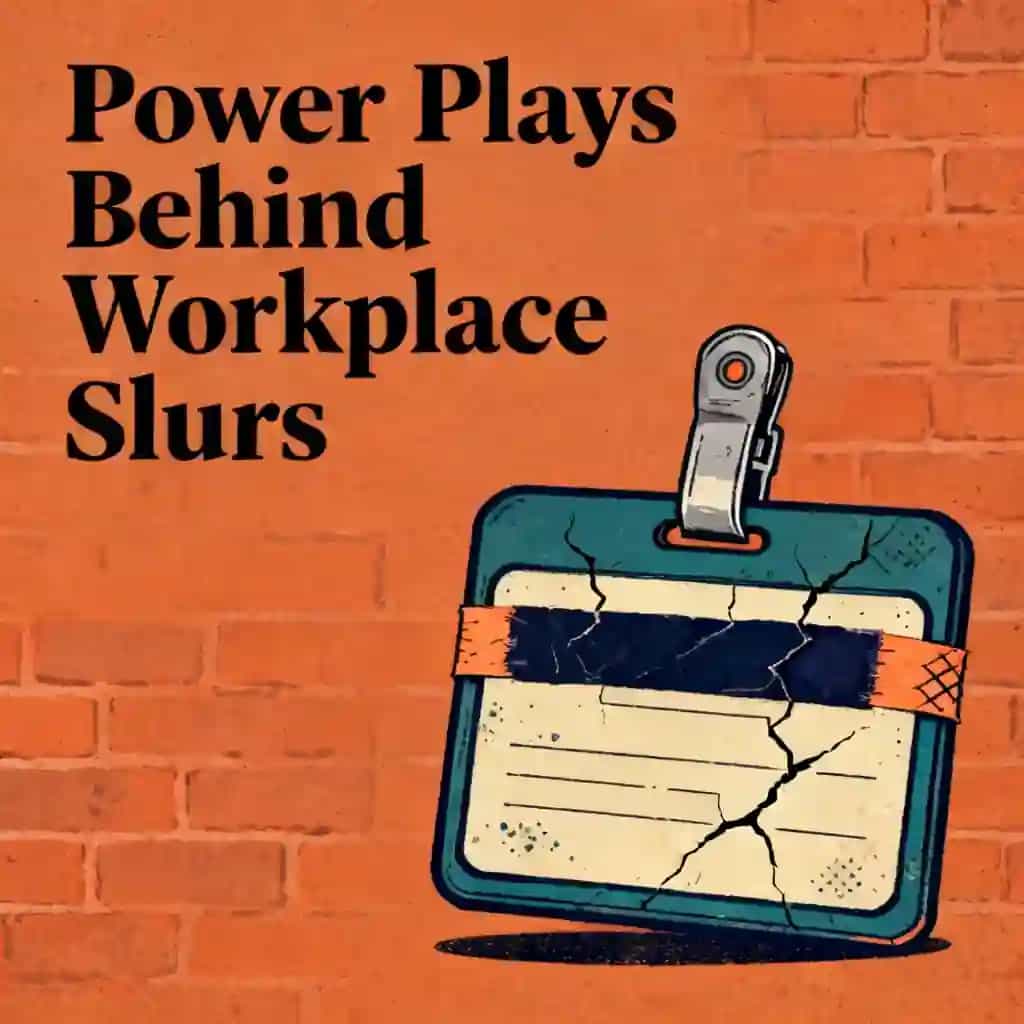 Couverture du livre The Power Play Behind Slurs at Work