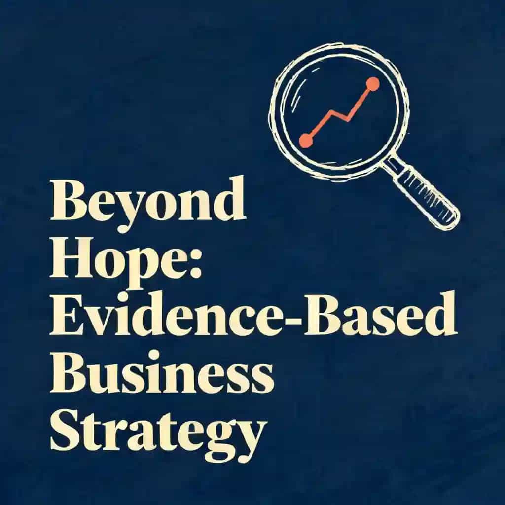 Обложка книги Beyond Hope: Evidence-Based Business Strategy That Actually Works