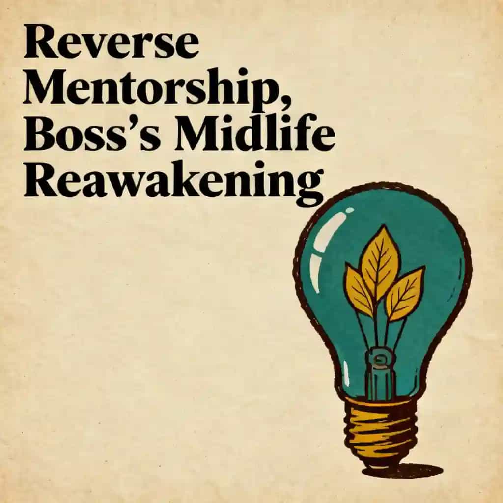 Buchcover von Reverse Mentorship: Inspiring Your Boss's Midlife Reawakening