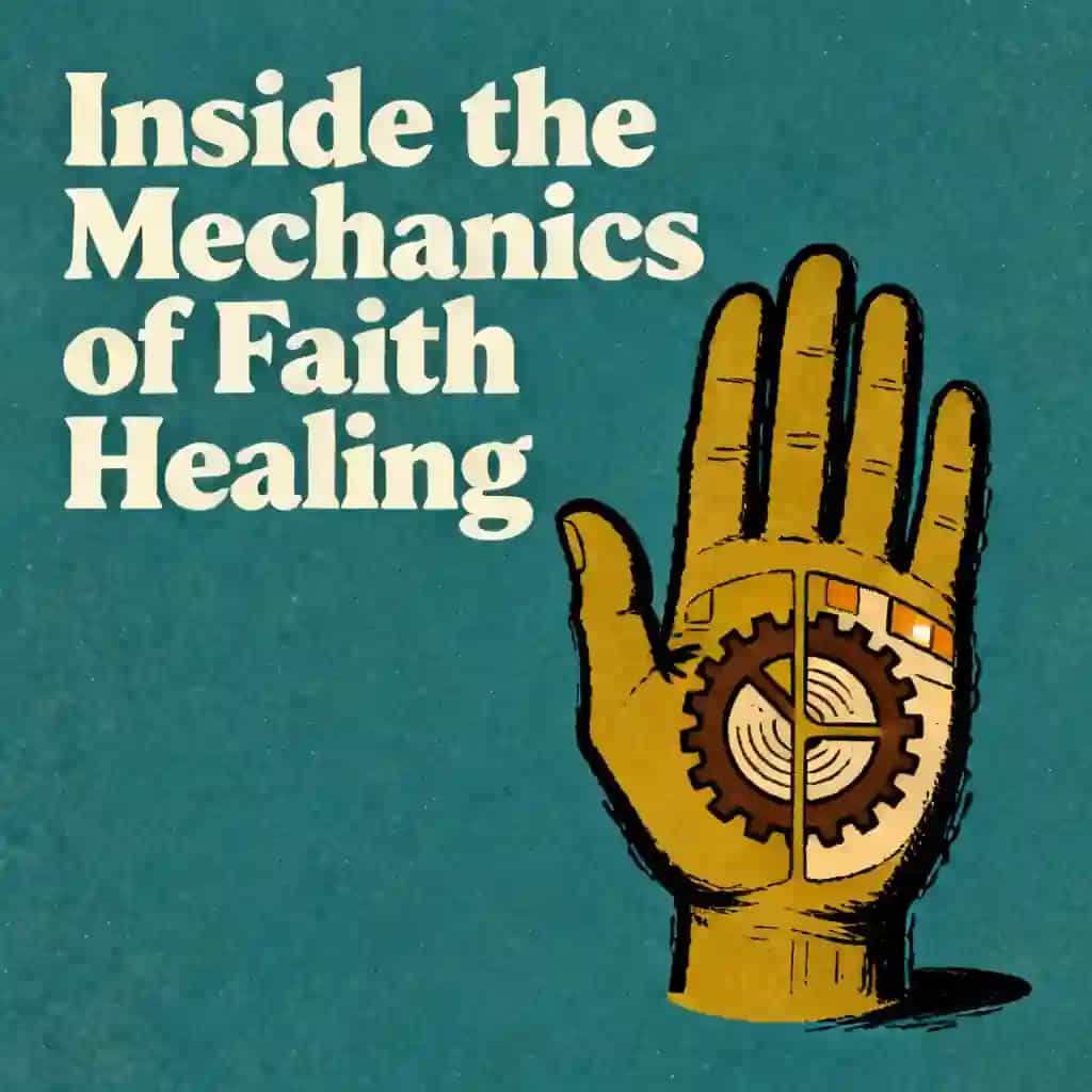 Обложка книги The Mechanics of Faith Healing