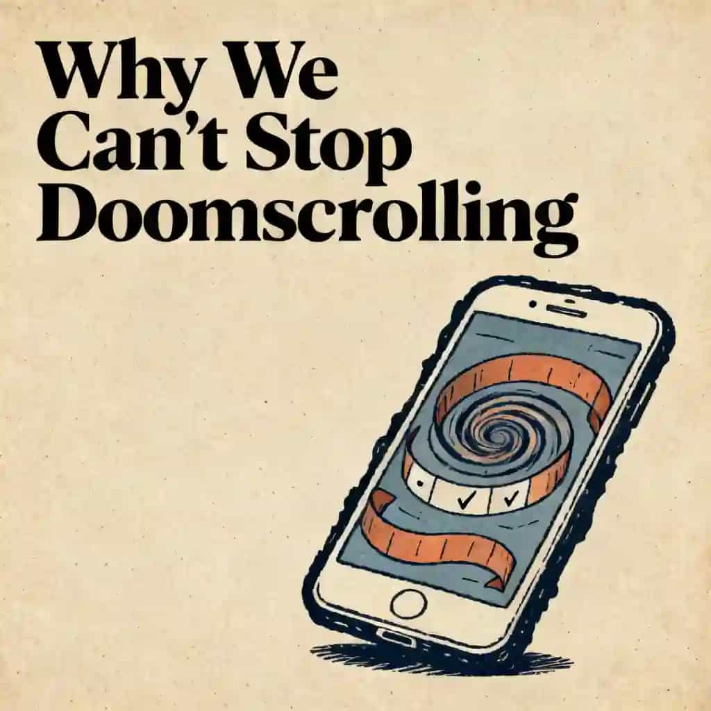 Why doomscrolling is so hard to stop book cover