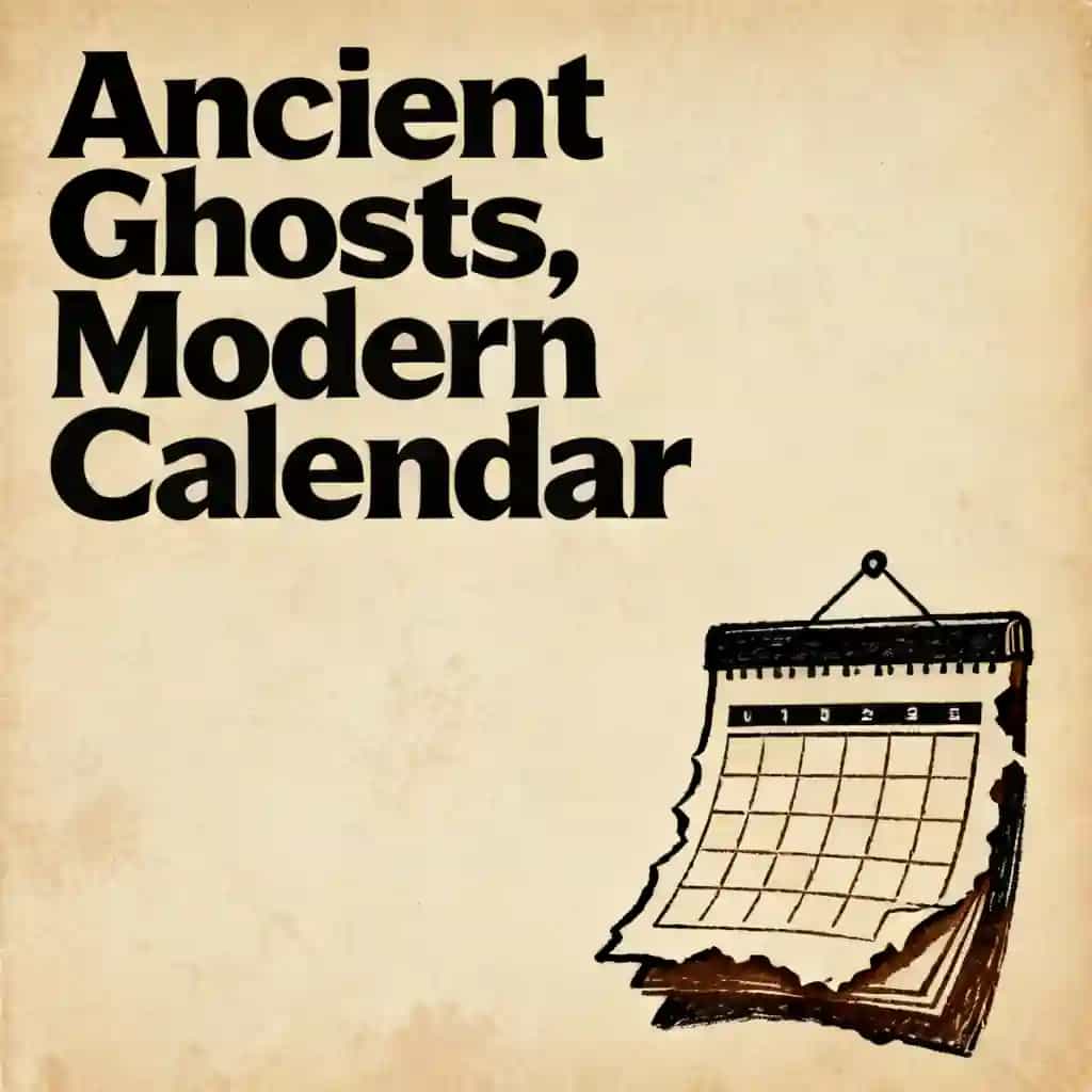 Copertina del libro Ancient Ghosts in the Modern Calendar