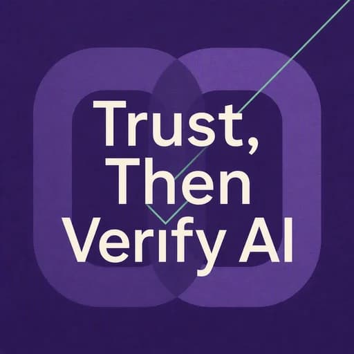 The AI Trust-But-Verify Playbook: Deception and Social Engineering