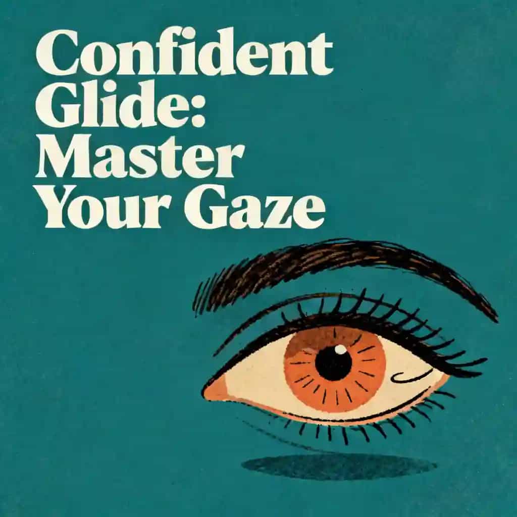The Confident Glide: Mastering Your Gaze book cover