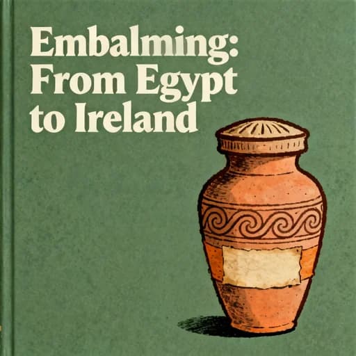 Embalming History: From Ancient Egypt to Modern Ireland