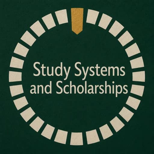 Durable Study Routines and Scholarship Strategy for Students