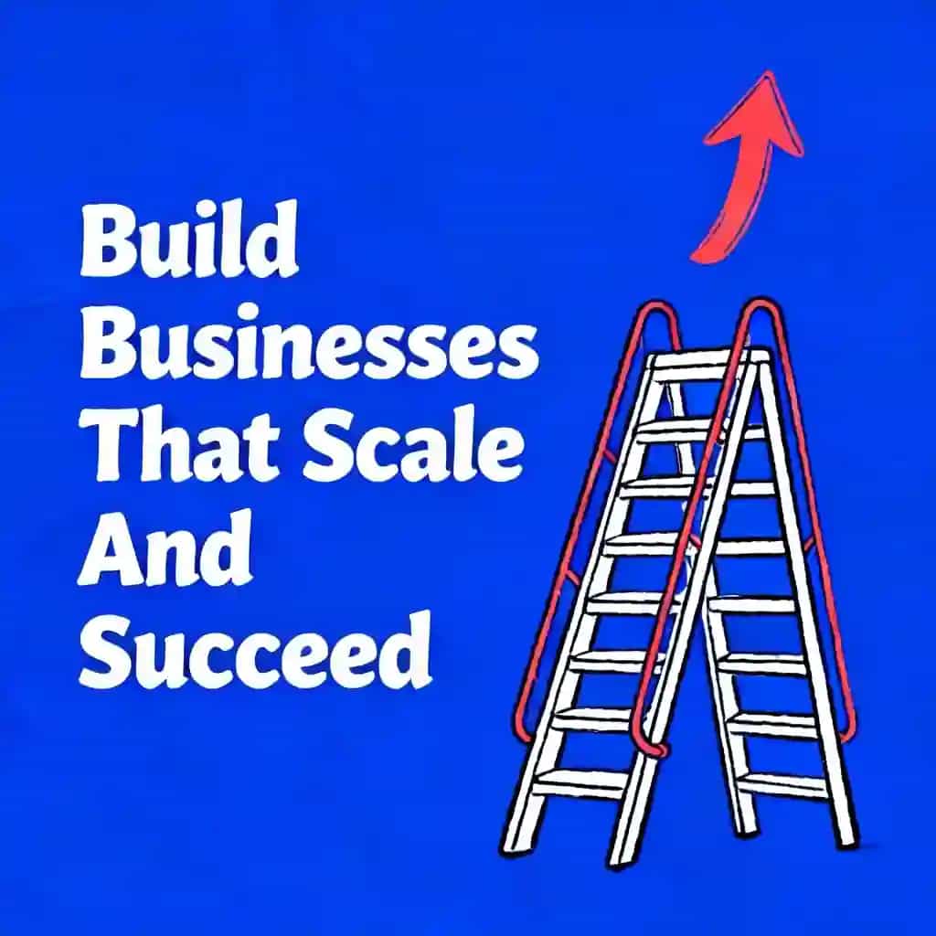 Couverture du livre Building Businesses That Actually Scale and Succeed