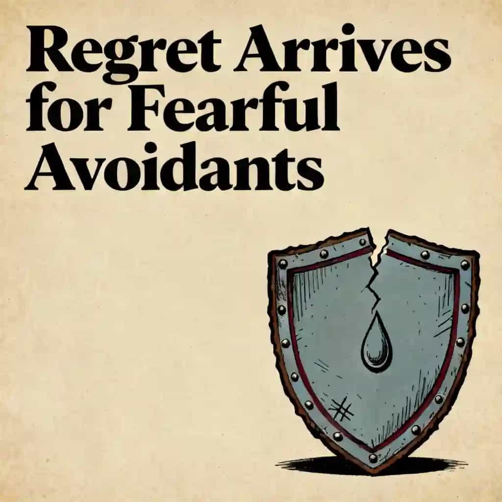 When Fearful Avoidants Finally Feel Regret book cover