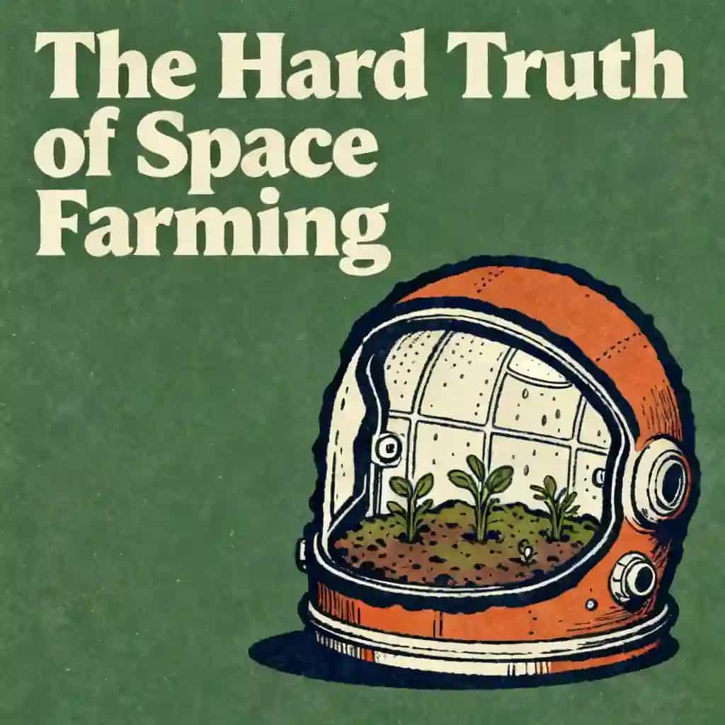 Space crop production is harder than you think 책 표지