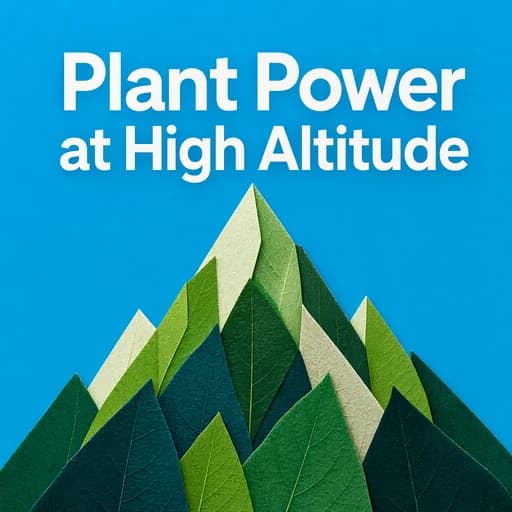 Vegetarian Strength for High-Altitude Treks: Protecting Your Knees