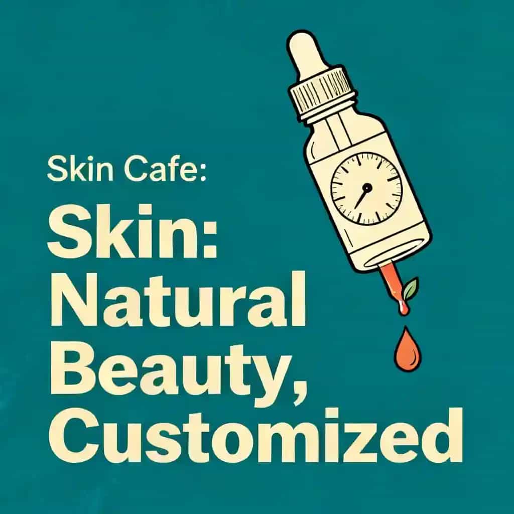 Copertina del libro Skin Cafe: Natural Beauty Revolution Meets Customization