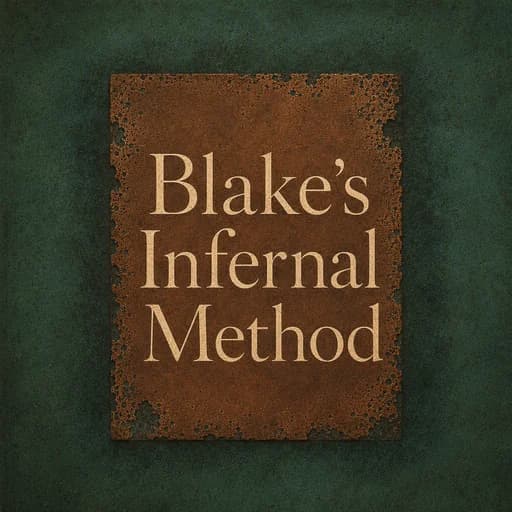 William Blake’s Infernal Method: The Birth of Illuminated Printing