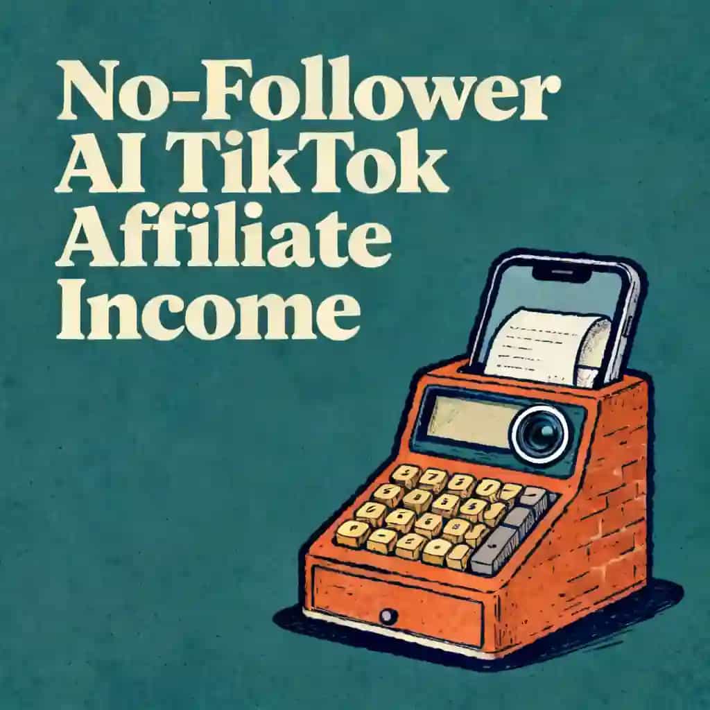 Couverture du livre Make TikTok Affiliate Income With AI and No Followers