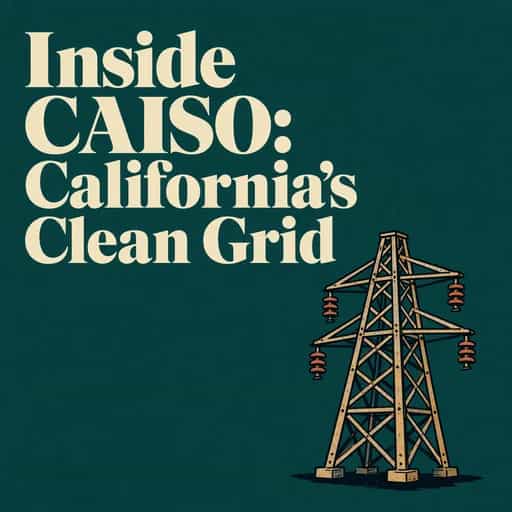 CAISO: Inside California’s Clean Energy Lab book cover
