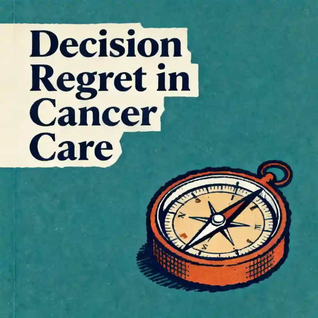 Buchcover von Navigating Decision Regret in Cancer Treatment