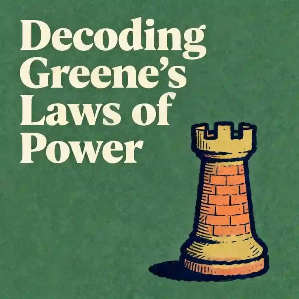 Copertina del libro Decoding Robert Greene's Power Principles