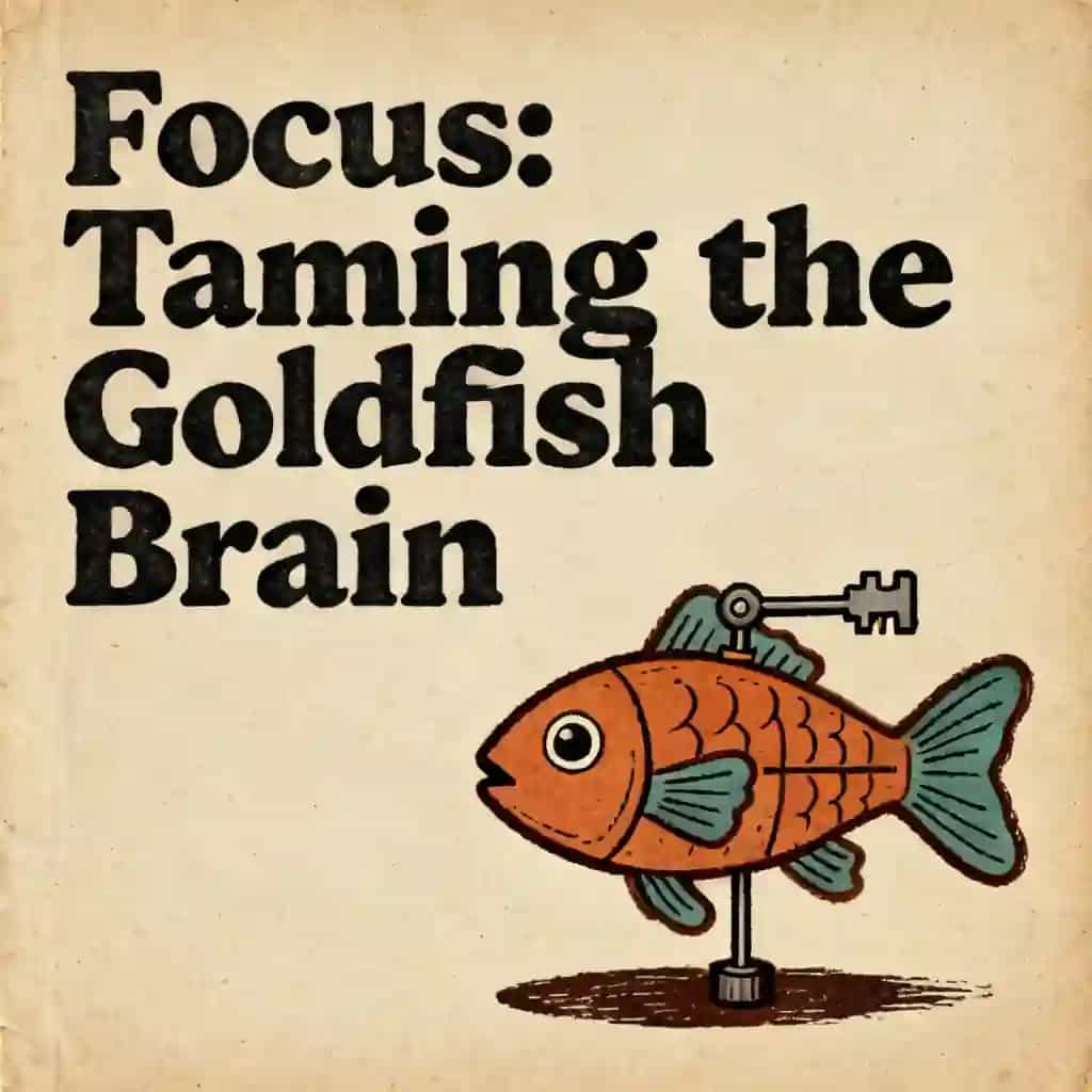Reclaiming Your Focus: Training the Goldfish Brain book cover