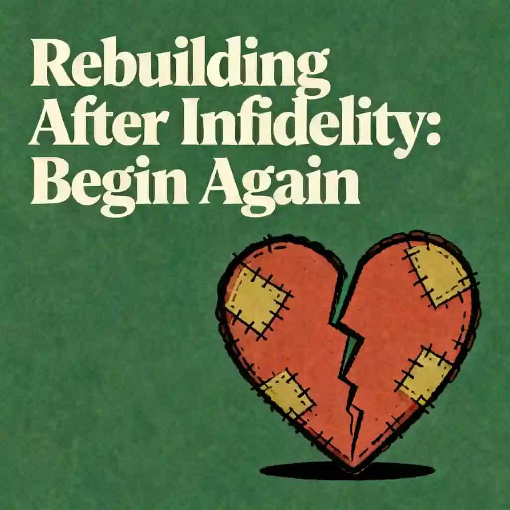 Capa do livro Rebuilding After Infidelity: How to Start Over