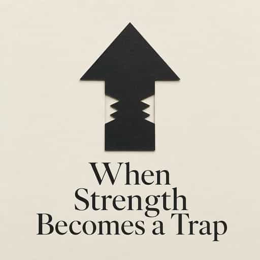 Portada del libro The Leadership Trap Disguised as Strength