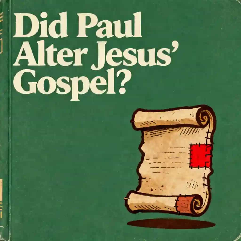 Did Paul change the gospel of Jesus? book cover