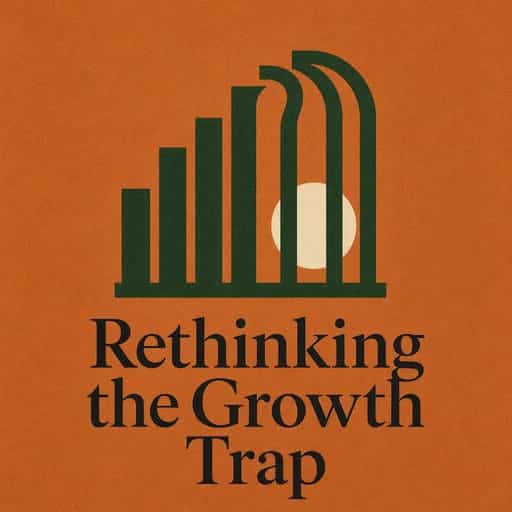 The Growth Trap: Rethinking Our Economic Obsession の書籍表紙