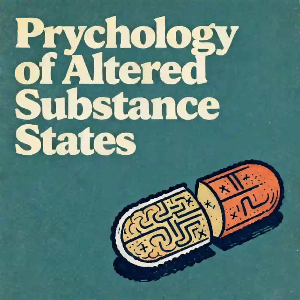 Copertina del libro Altered States: The Psychology of Substance Use