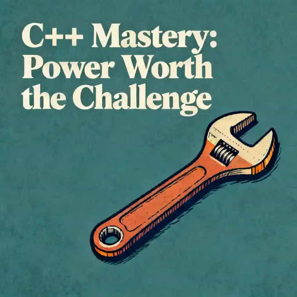 Copertina del libro C++ Mastery: Power Worth The Challenge