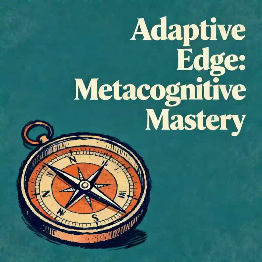 The Adaptive Edge: Master Your Metacognition 书籍封面