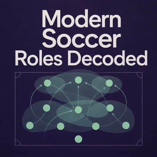 Modern Soccer Roles: Beyond the Team Sheet and Tactical Positions