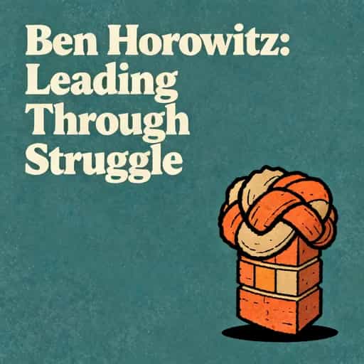 Couverture du livre Ben Horowitz: Leading Through the Struggle
