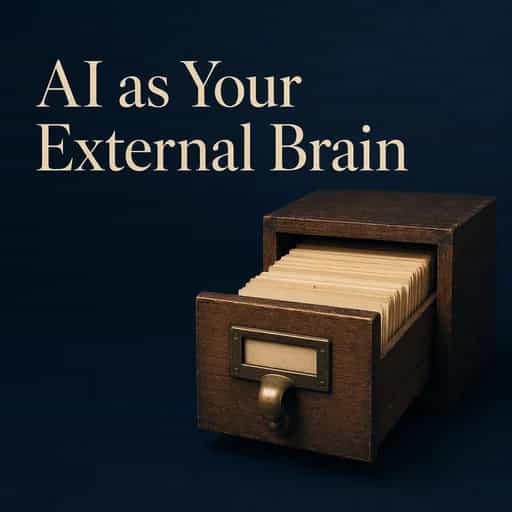 Brian Catanzaro: AI as the External Brain book cover