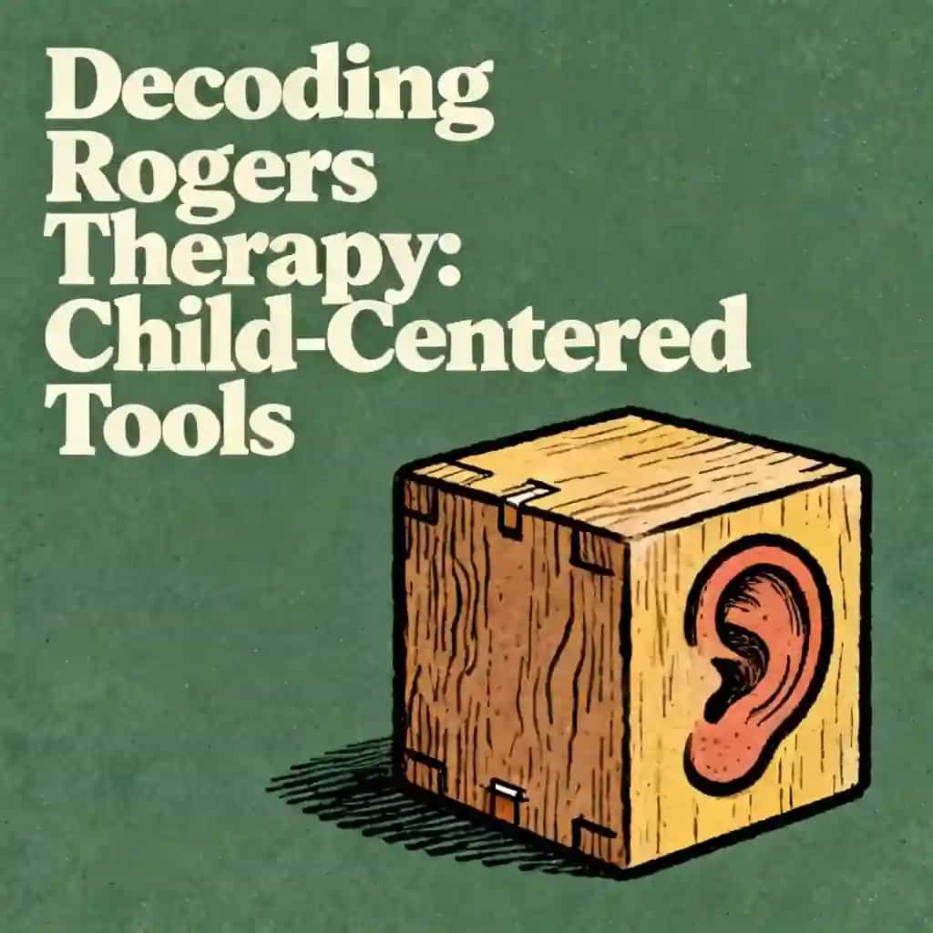 Rogers Therapy Decoded: Child-Centered Healing Tools book cover