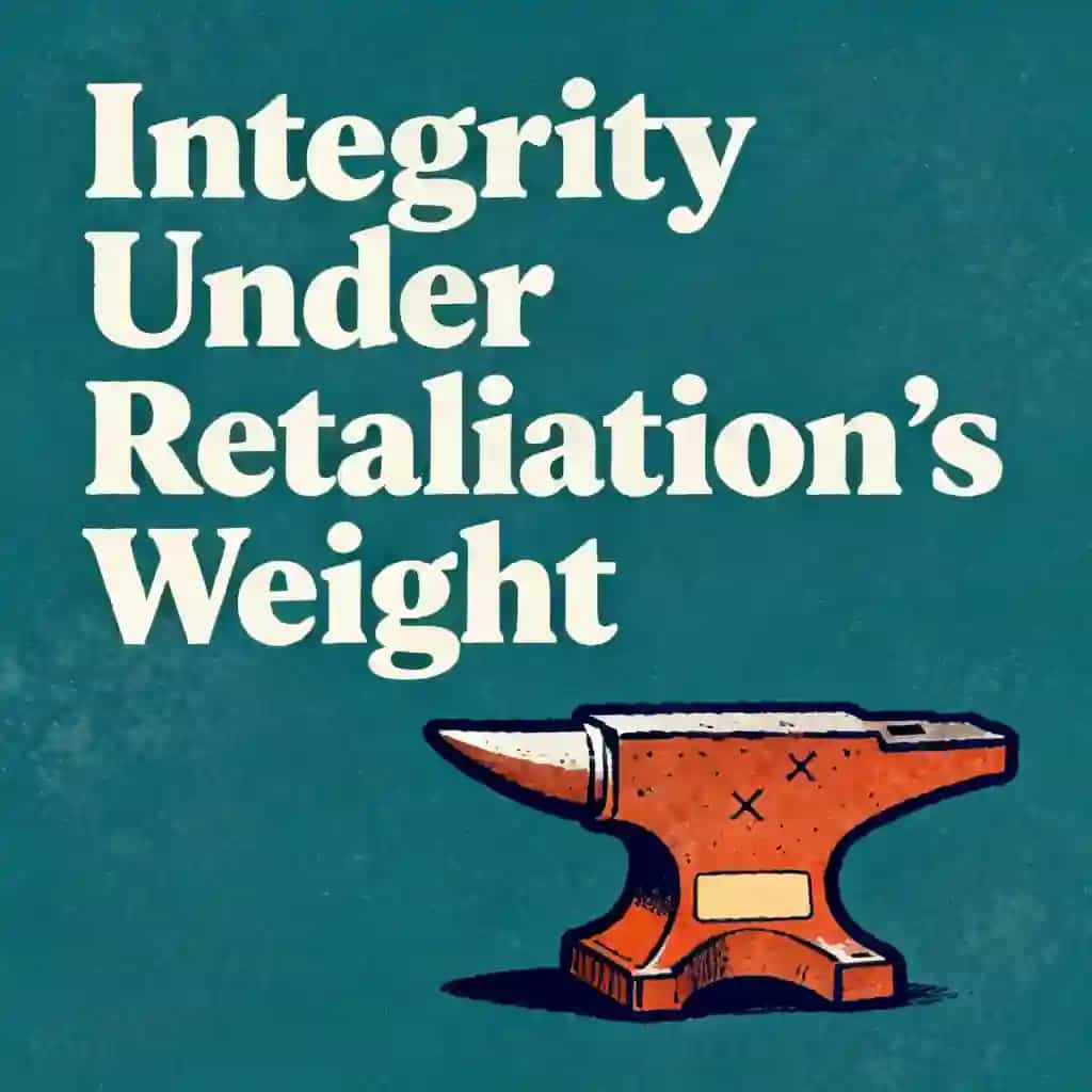 The Weight of Integrity: Facing Retaliation book cover