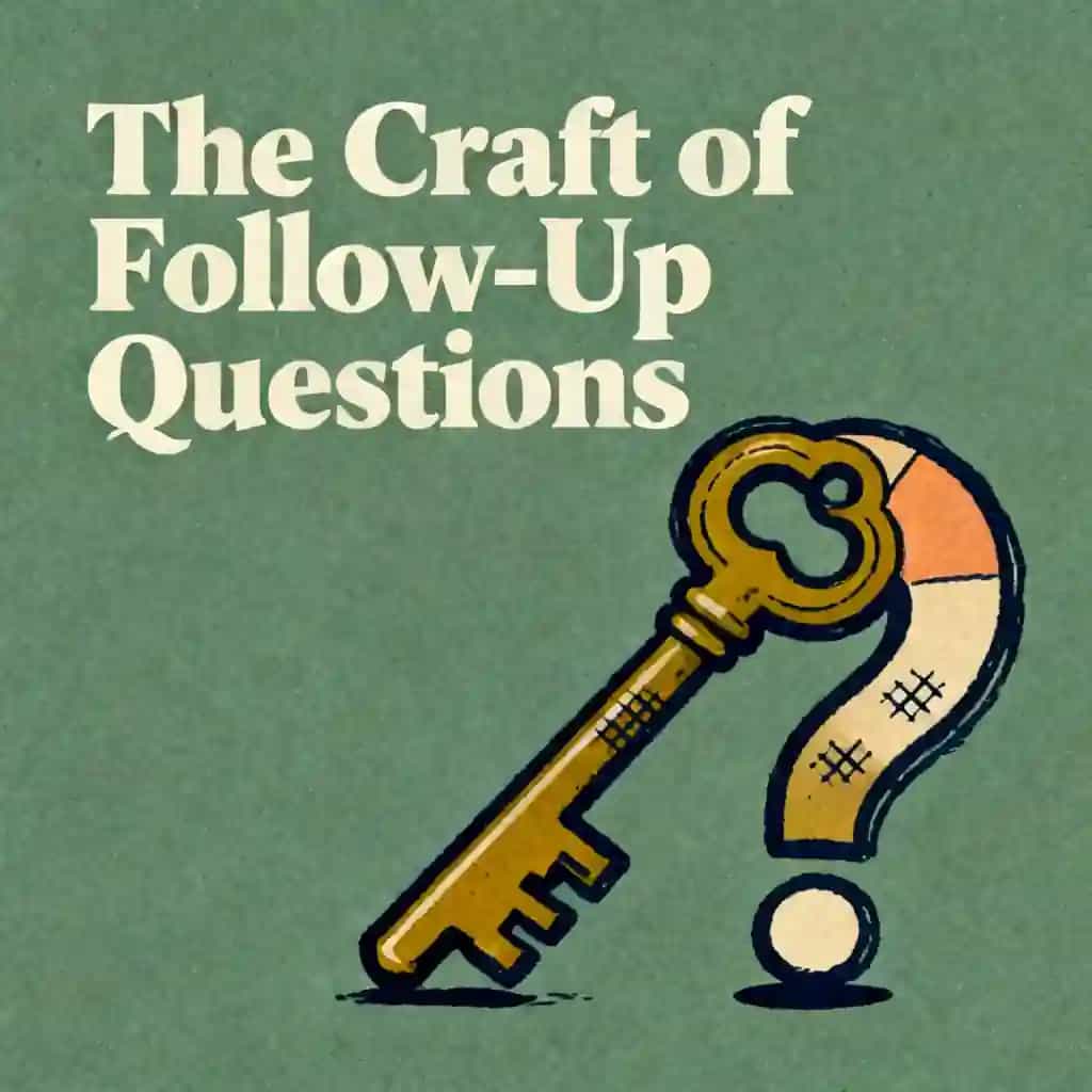 Capa do livro The Art of the Follow-Up Question