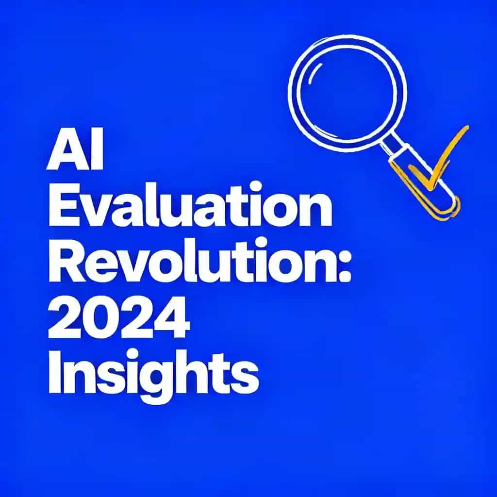 Couverture du livre AI Evaluation Revolution: 2024's Game-Changing Insights