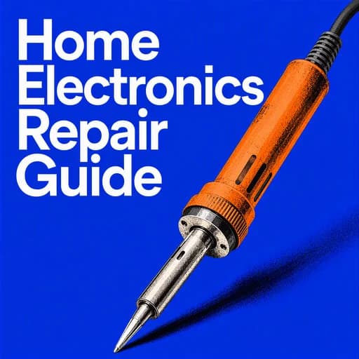 Home Electronics Repair: A Beginner's Guide to Fixing Appliances