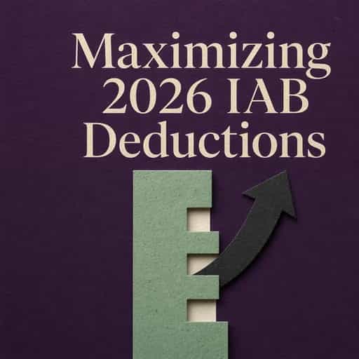 Maximizing IAB Investment Deductions for 2026 の書籍表紙